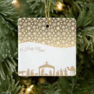 Ornement En Céramique Noël