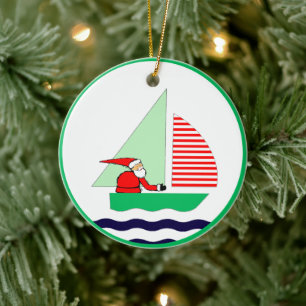 Ornement En Céramique Noël