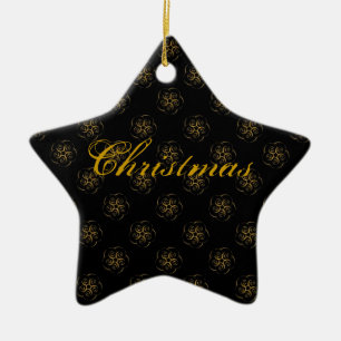 Ornement En Céramique Noël baroque