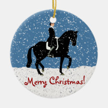 Noël de cheval de dressage de Milou