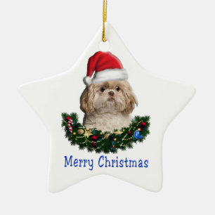 Ornement En Céramique Noël des animaux