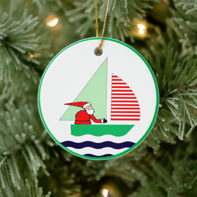 Ornement En Céramique Noël en mer (Arbre)
