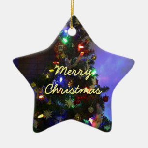 Ornement En Céramique Noël et l'ornement du Nouvel An par RoseWrites