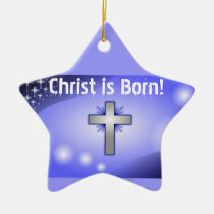 Ornement En Céramique Noël Jésus