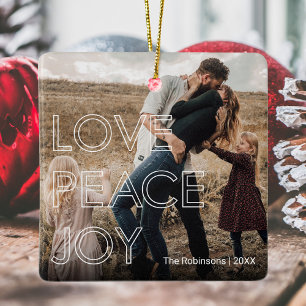 Ornement En Céramique Noël photo moderne