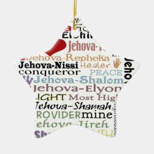 Ornement En Céramique Noms de l'art de God-Subway