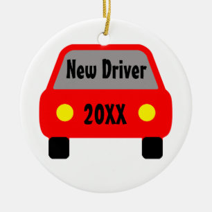 Ornement En Céramique Nouveau conducteur
