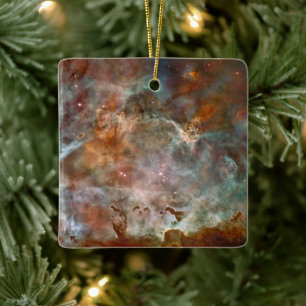 Ornement En Céramique Nuages sombres de Carina Nebula Hubble Space