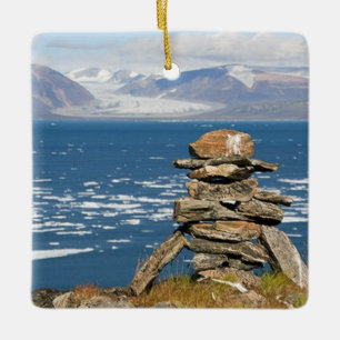 Ornement En Céramique Nunavut, Canada
