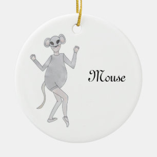 Ornement En Céramique Nutcracker Mouse Keepsaké Orament