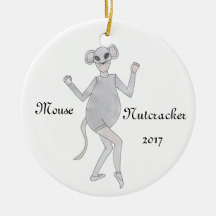 Ornement En Céramique Nutcracker Mouse Keepsaké Premium Orament