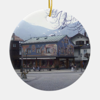 Ornement En Céramique Oberammergau Autriche