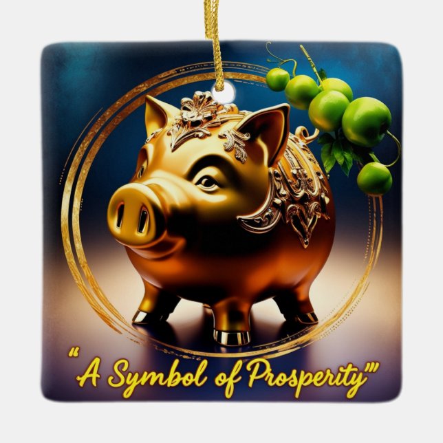 Ornement En Céramique OEuvre numérique dynamique (Devant)