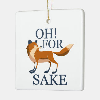 Ornement En Céramique Oh pour le saké renard