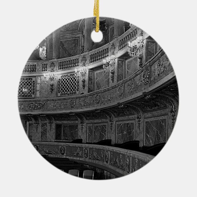 Ornement En Céramique Opéra de Versailles 1970 (Dos)