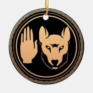 Ornement En Céramique Organisation d'art de la Pride métisse Premières N