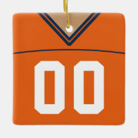 Ornament de la crosse de football personnalisable