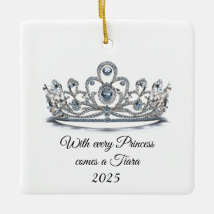 Ornement En Céramique Ornament de la princesse Tiara