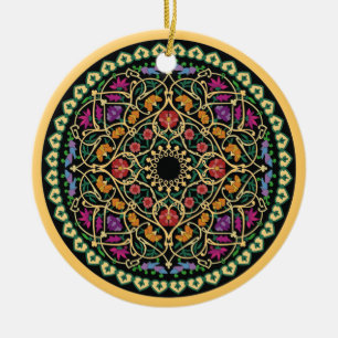 Ornement En Céramique Ornament with Arabic Islamic print