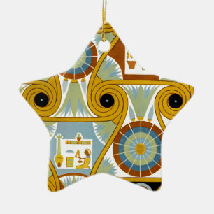 Ornement En Céramique Ornat égyptien #1 sur Emporio Moffa