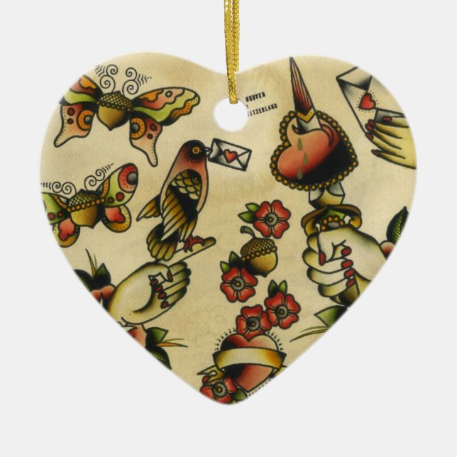 Ornement En Céramique papigland (Devant)