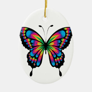 Ornement En Céramique Papillon