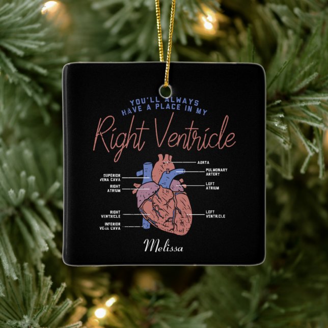 Ornement En Céramique Paramètre EMT de l'infirmière adjointe Médicale pe (Arbre)