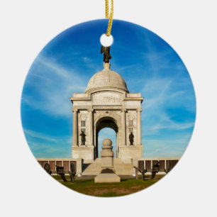 Ornement En Céramique Parc national de Gettysburg - mémorial de la