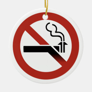 Ornement En Céramique Pas d'envoi de l'ornement du logo