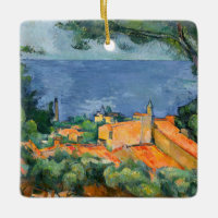 Paul Cezanne - Estaque aux toits rouges
