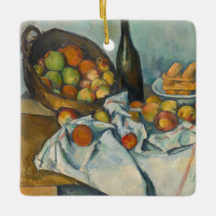 Ornement En Céramique Paul Cezanne - Le panier des pommes
