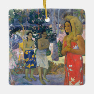 Ornement En Céramique Paul Gauguin - Je vous salue Marie / Ia Orana Mari