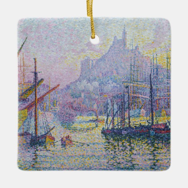 Ornement En Céramique Paul Signac - Notre-Dame de la Garde, Marseille (Devant)
