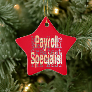 Ornement En Céramique Payroll Specialist