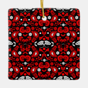 Ornement En Céramique Pays slovaque Art populaire