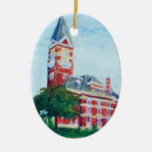 Ornement En Céramique Peinture de tribunal de clairon