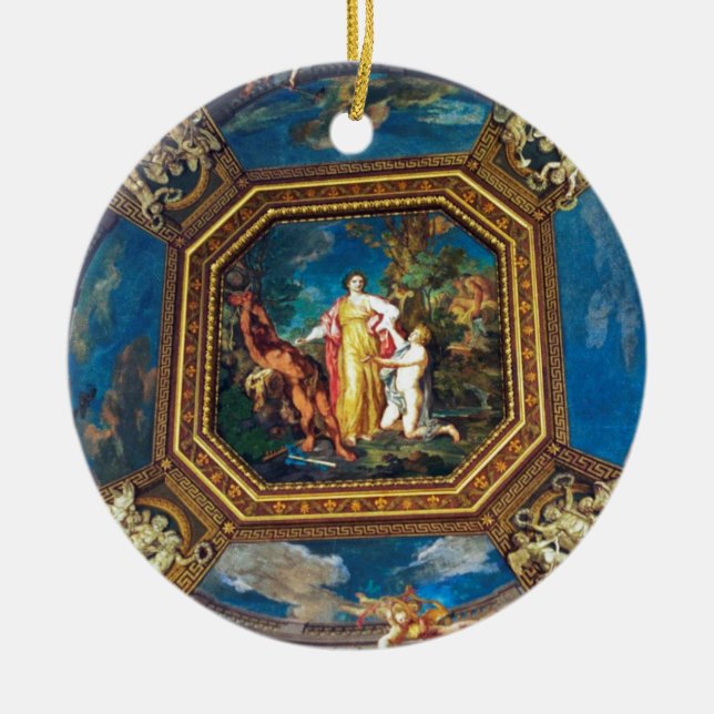 Ornement En Céramique Peinture murale dans le musée de Vatican (Devant)