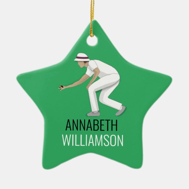 Ornement En Céramique Pelouse Bowls (Devant)