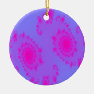Ornement En Céramique Pendentif à motif éternué rose