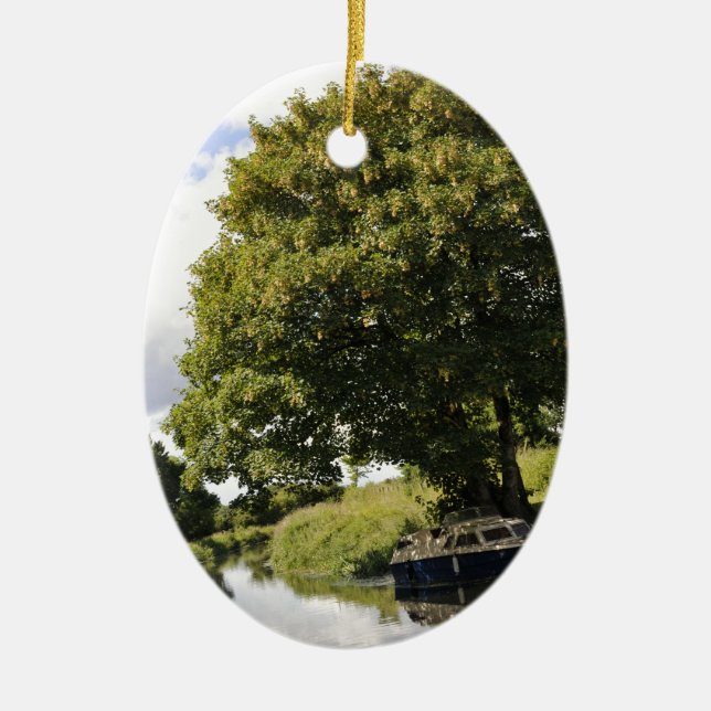 Ornement En Céramique Péniches (Devant)