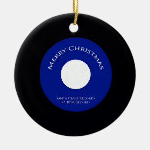Ornement En Céramique Père Noël enregistre l'ornement de Noël de 45 t