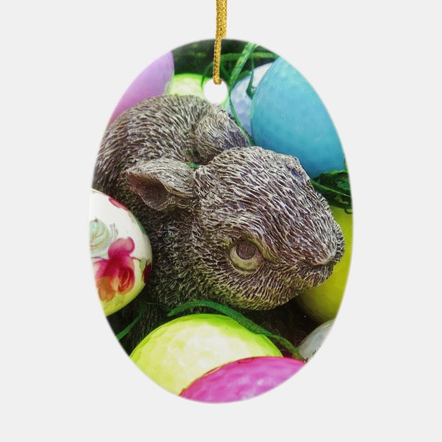 Ornement En Céramique Personnaliser (Devant)