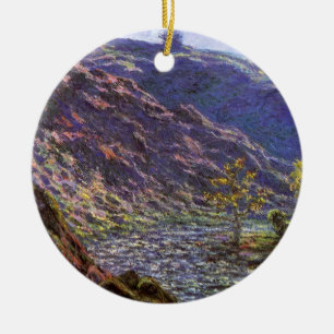 Ornement En Céramique Petite Creuse, Lumière du soleil par Claude Monet