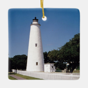 Ornement En Céramique Phare d'Ocracoke