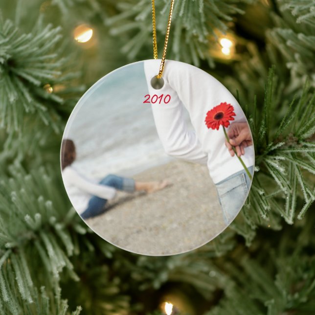 Ornement En Céramique Photo Chandelier de fraise noire (Arbre)