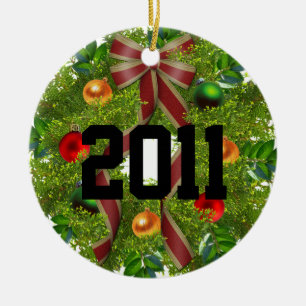 Ornement En Céramique photo Christmas Ornament Template
