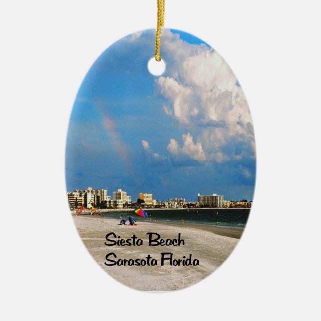 Ornement En Céramique Photos de différentes régions des Etats-Unis (Devant)