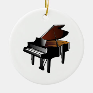 Ornement En Céramique Piano à queue