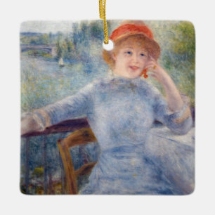 Ornement En Céramique Pierre Auguste Renoir - Alphonsine Fournaise