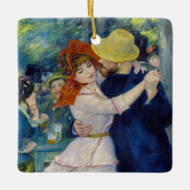 Ornement En Céramique Pierre-Auguste Renoir - Danse à Bougival (Devant)